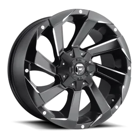 Fuel Offroad D592 Razor 17X9 6X135 6X139.7 1mm Matte Black Milled