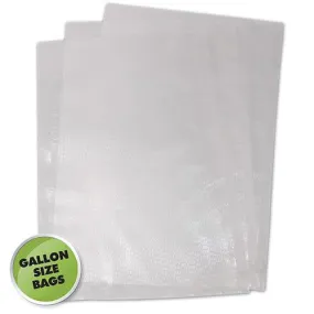 Gallon Vacuum Bags - Gallon Size, 2 Ply, Per 100