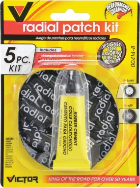 Genuine Victor 22-5-00414-8 Tire Patch Kit, Metal/Rubber :CD: QUANTITY: 1