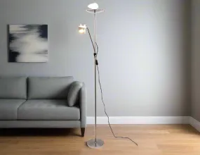 Georgia Floor Lamp Chrome