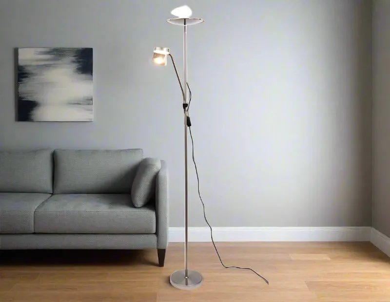 Georgia Floor Lamp Chrome