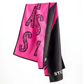 GLAM ROCK BEACH TOWEL / PINK