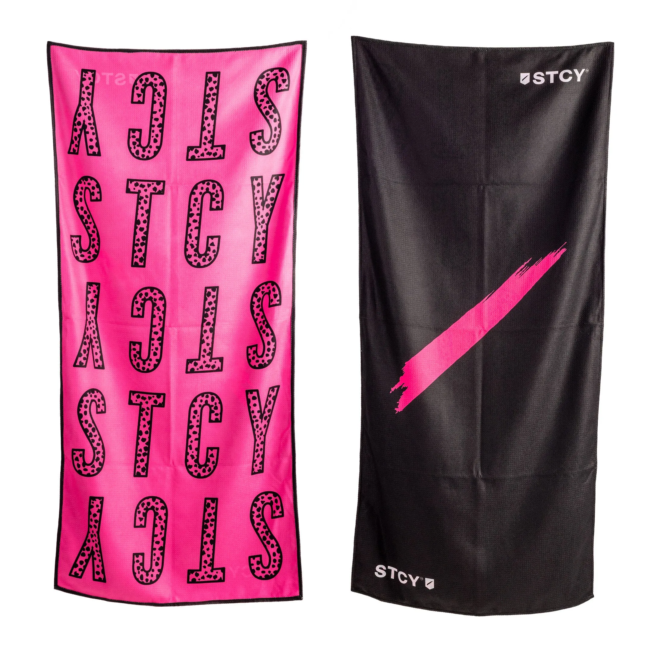 GLAM ROCK BEACH TOWEL / PINK