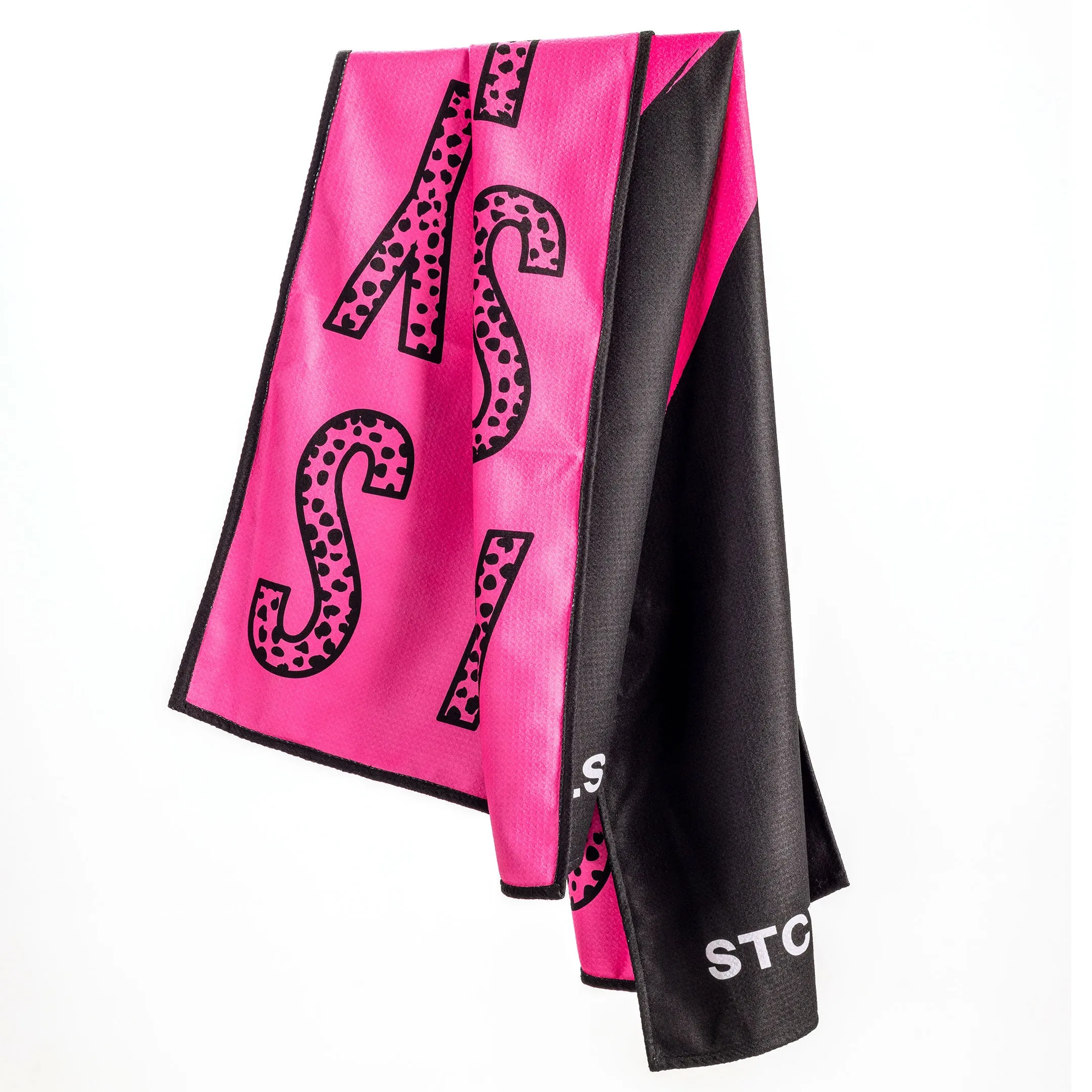 GLAM ROCK BEACH TOWEL / PINK