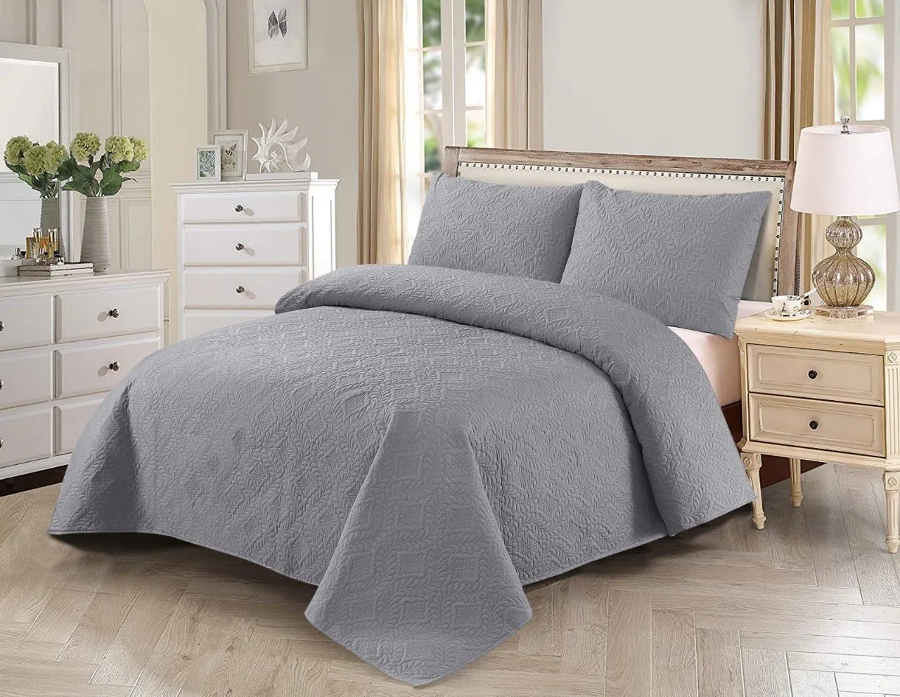 Grey Bed Sheet Set