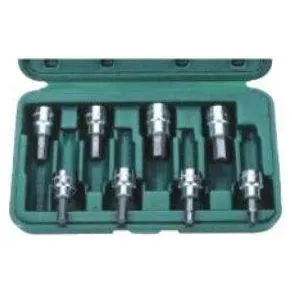 Hans 36026-8 3/8" Drive 9pcs Hex Bit Socket Wrench Set