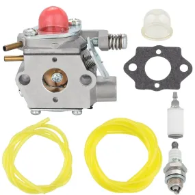 Hipa Carburetor Kit For Poulan PP110 PT3000 PL200 PL500 PL200 FL25 FL21 TE400 TE450 XT25 XT35 XT55 XT200 XT250 XT300 XT400 Trimmer # WT-631 530071635