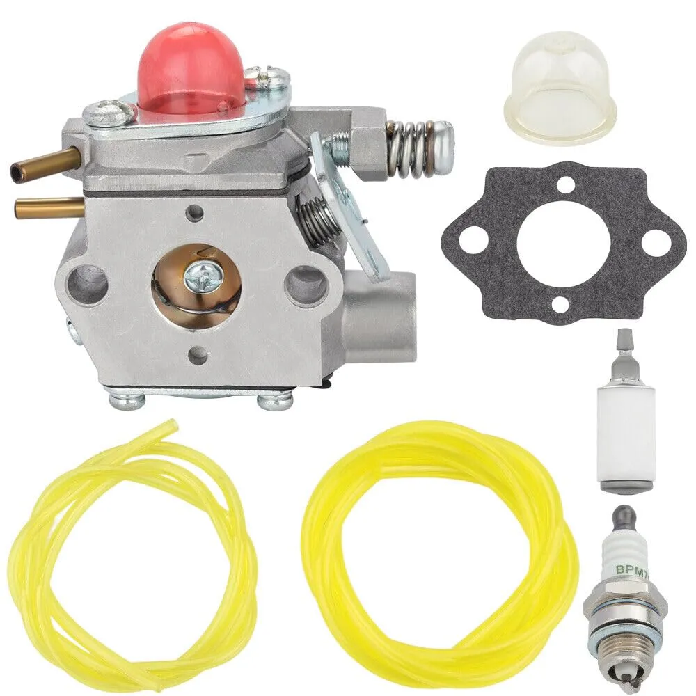 Hipa Carburetor Kit For Poulan PP110 PT3000 PL200 PL500 PL200 FL25 FL21 TE400 TE450 XT25 XT35 XT55 XT200 XT250 XT300 XT400 Trimmer # WT-631 530071635