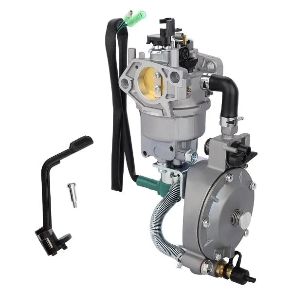 Hipa Dual Fuel Carburetor LPG & CNG Conversion Kit for Generac GP5500 GP6500 GP6500E Honda GX390 188F GX340 4.5KW-8KW 13-14HP Generator