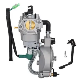 Hipa Dual Fuel Carburetor LPG & CNG Conversion Kit for Generac GP5500 GP6500 GP6500E Honda GX390 188F GX340 4.5KW-8KW 13-14HP Generator