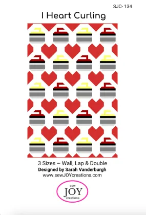 I Heart Curling Downloadable Pattern