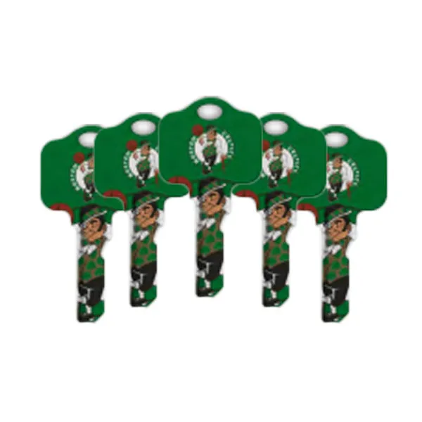 Ilco - NBA TeamKeys - Key Blank - Boston Celtics - KW1 (5 Pack)