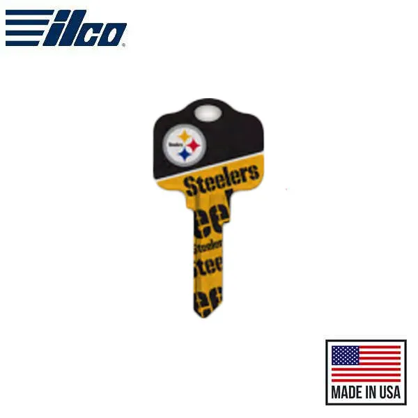 Ilco - NFL TeamKeys - Key Blank - Pittsburgh Steelers - SC1 (5 Pack)