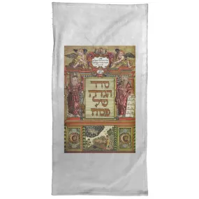 Illuminated Manuscript Hand Towel - 15x30