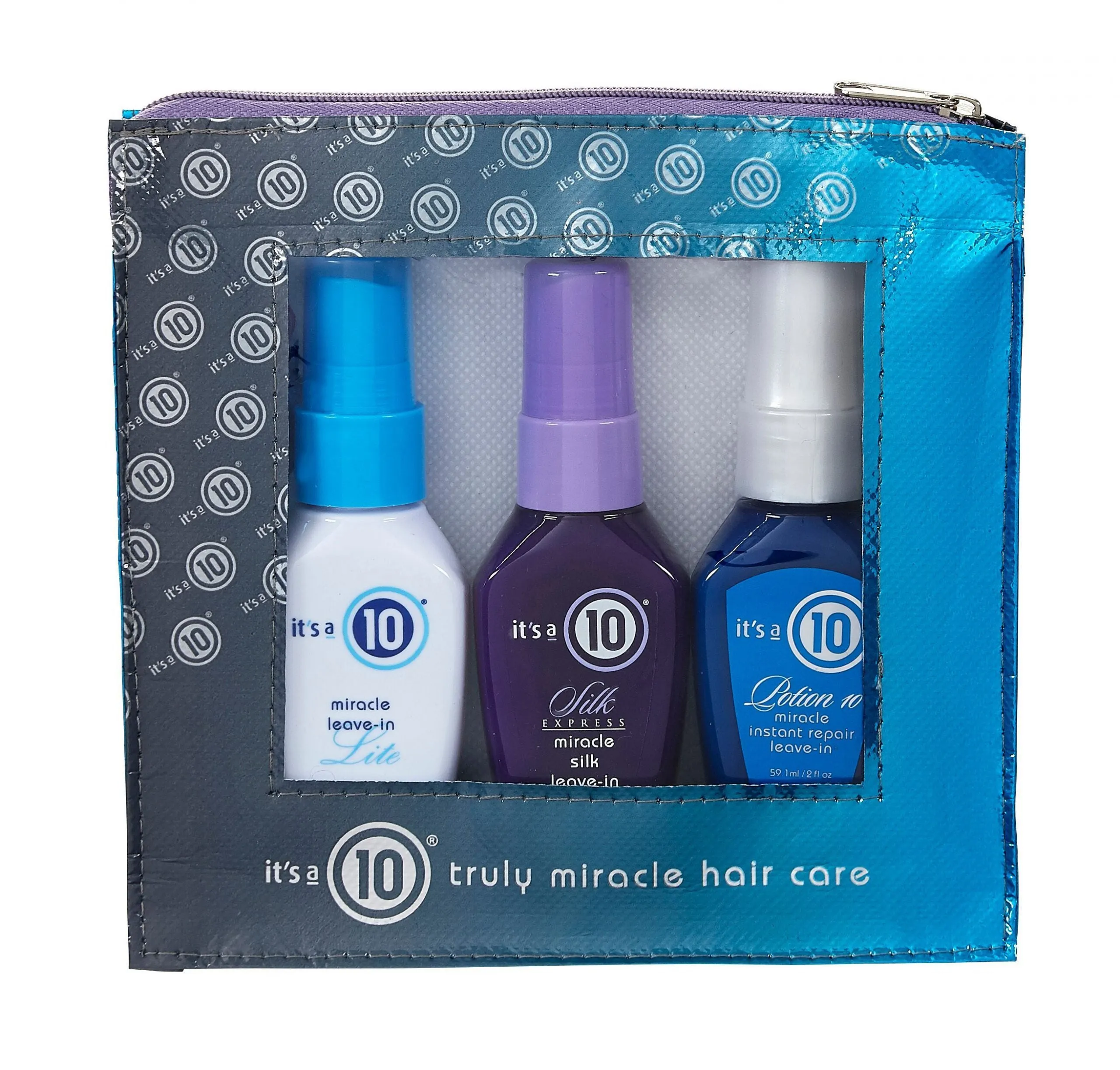 IT'S A 10 MIRACLE LEAVE-IN COLLECTION TRAVEL SET