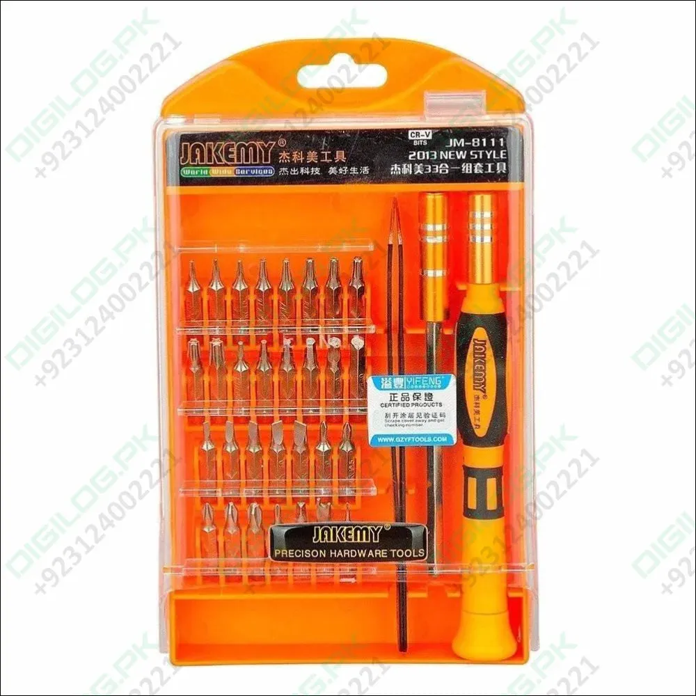 Jm-8111 33 In 1 Screwdriver Ratchet Hand-tools Suite Furniture Computer Electrical Maintenance Tools