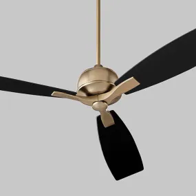 Juno 60" 3 Blade Ceiling Fan - Aged Brass