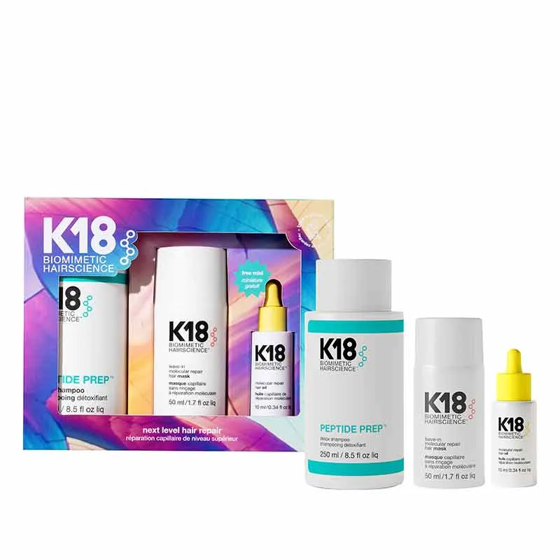 K18 Next Level Hair Repair Kit