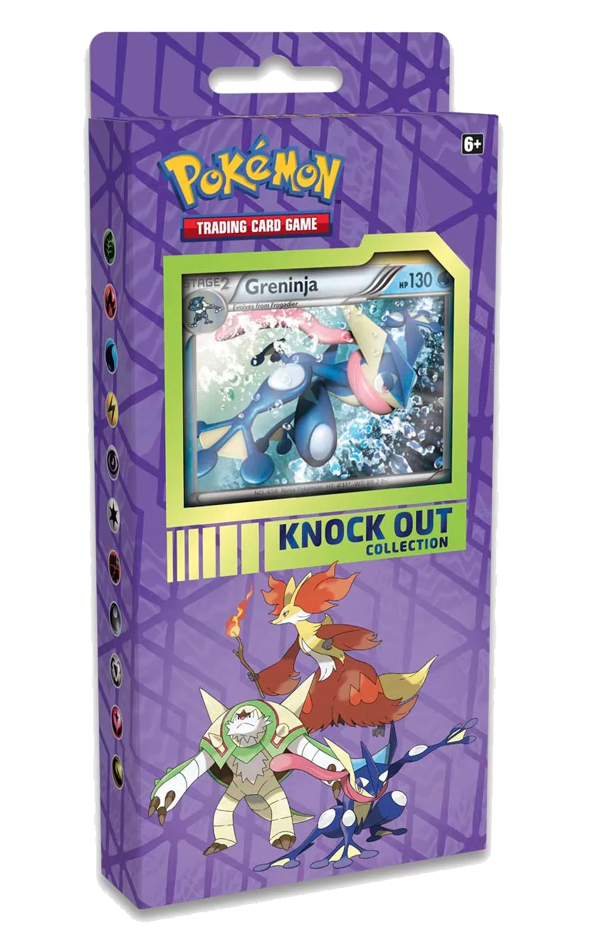 Knock Out Collection (Chesnaught, Delphox, Greninja)