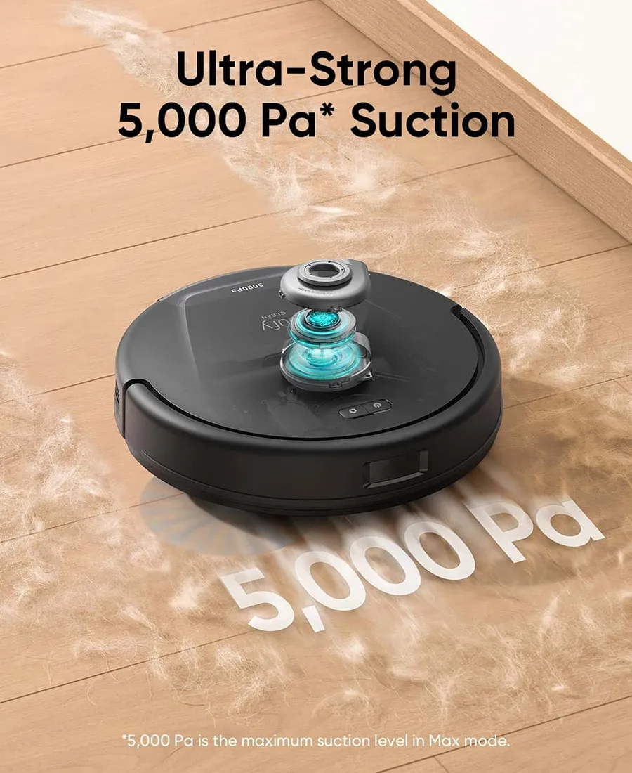 L60 Hybrid Robot Vacuum with Mop Pad & Self Empty Station