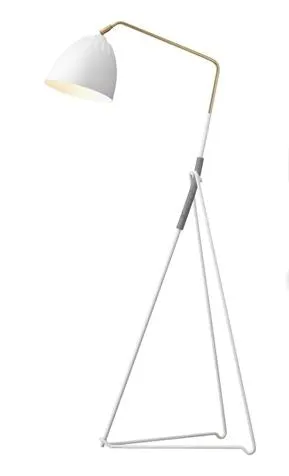 Lean floor lamp