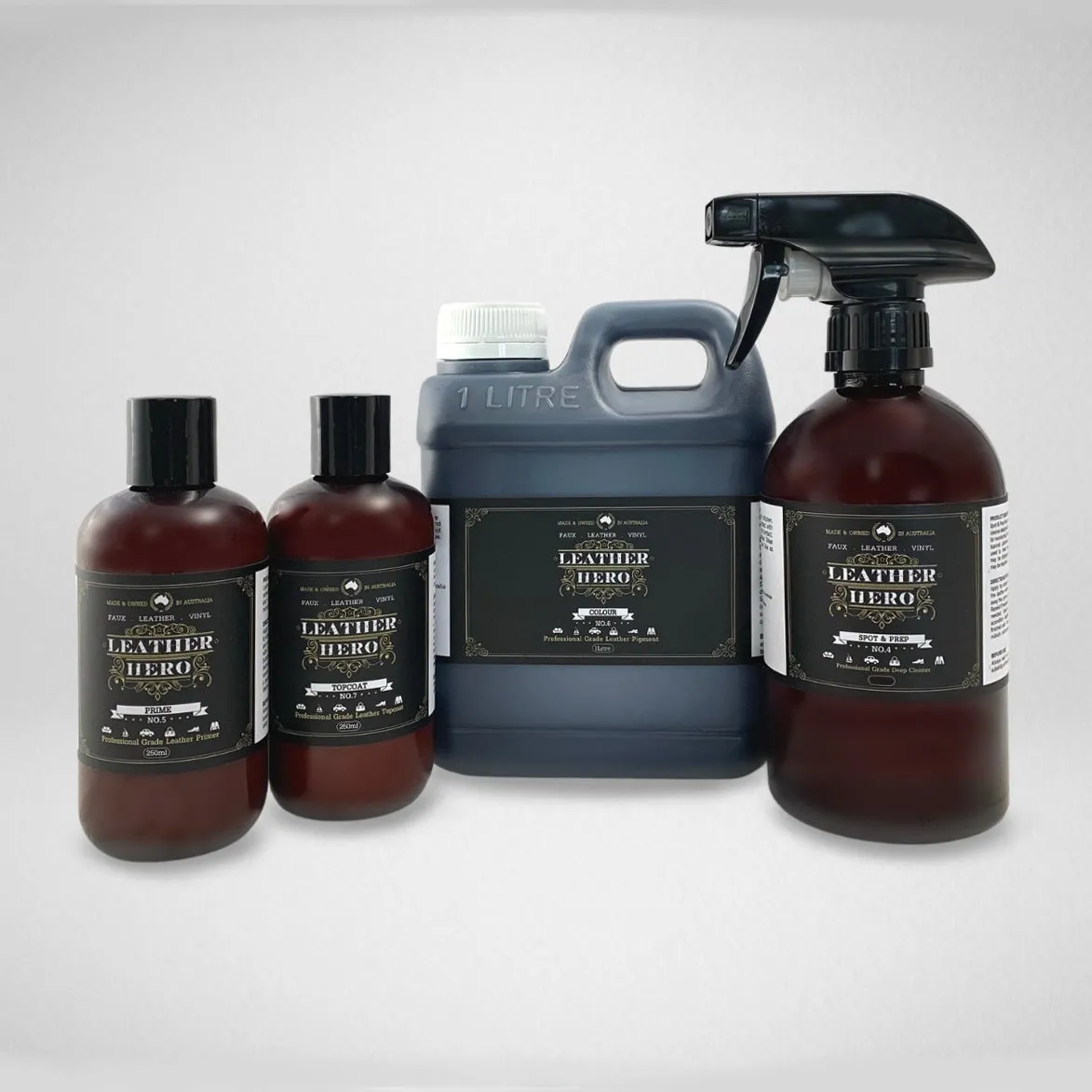 Leather Repair & Recolour Kit - Aniline Cedar