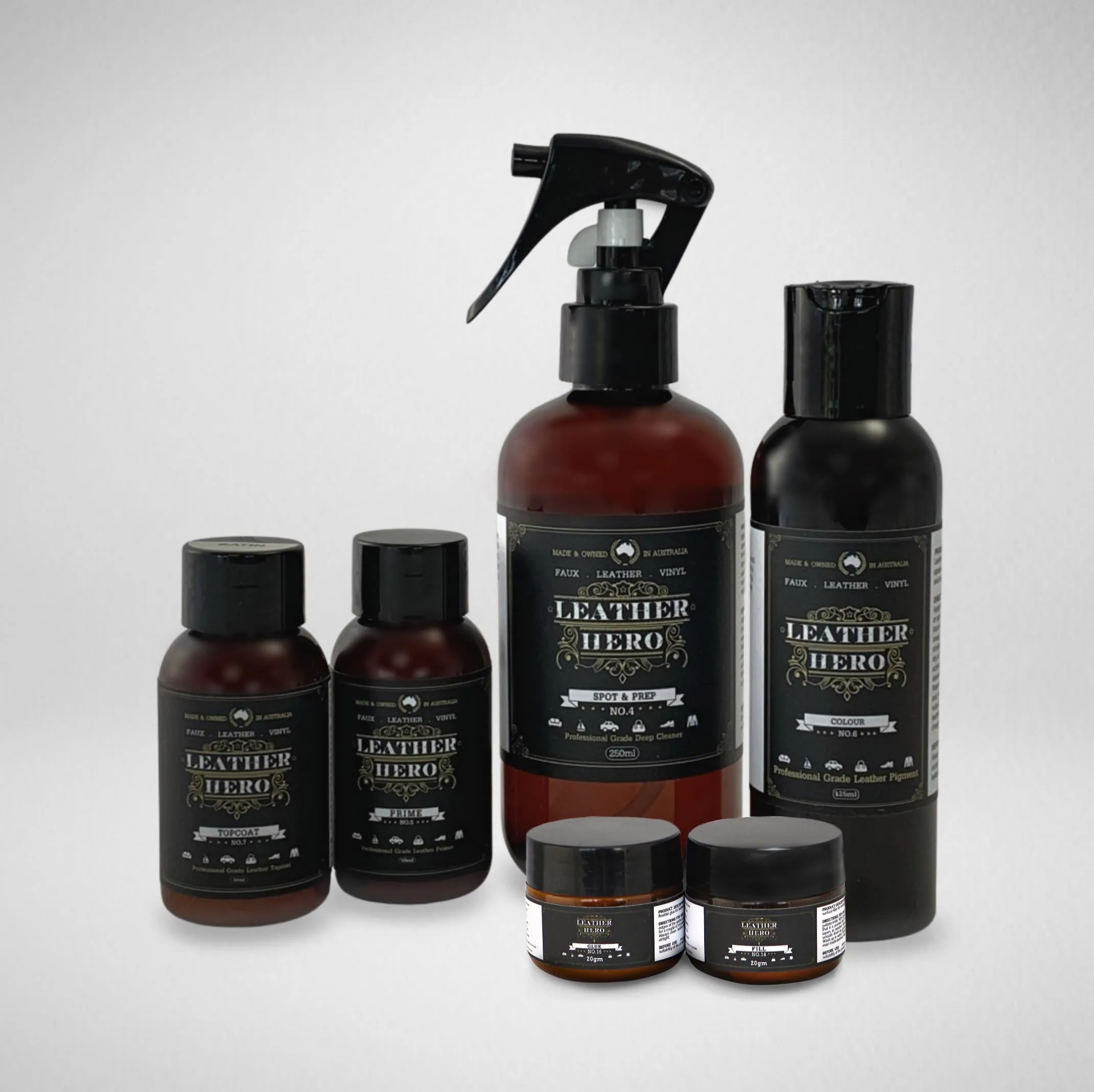 Leather Repair & Recolour Kit - Aniline Cedar