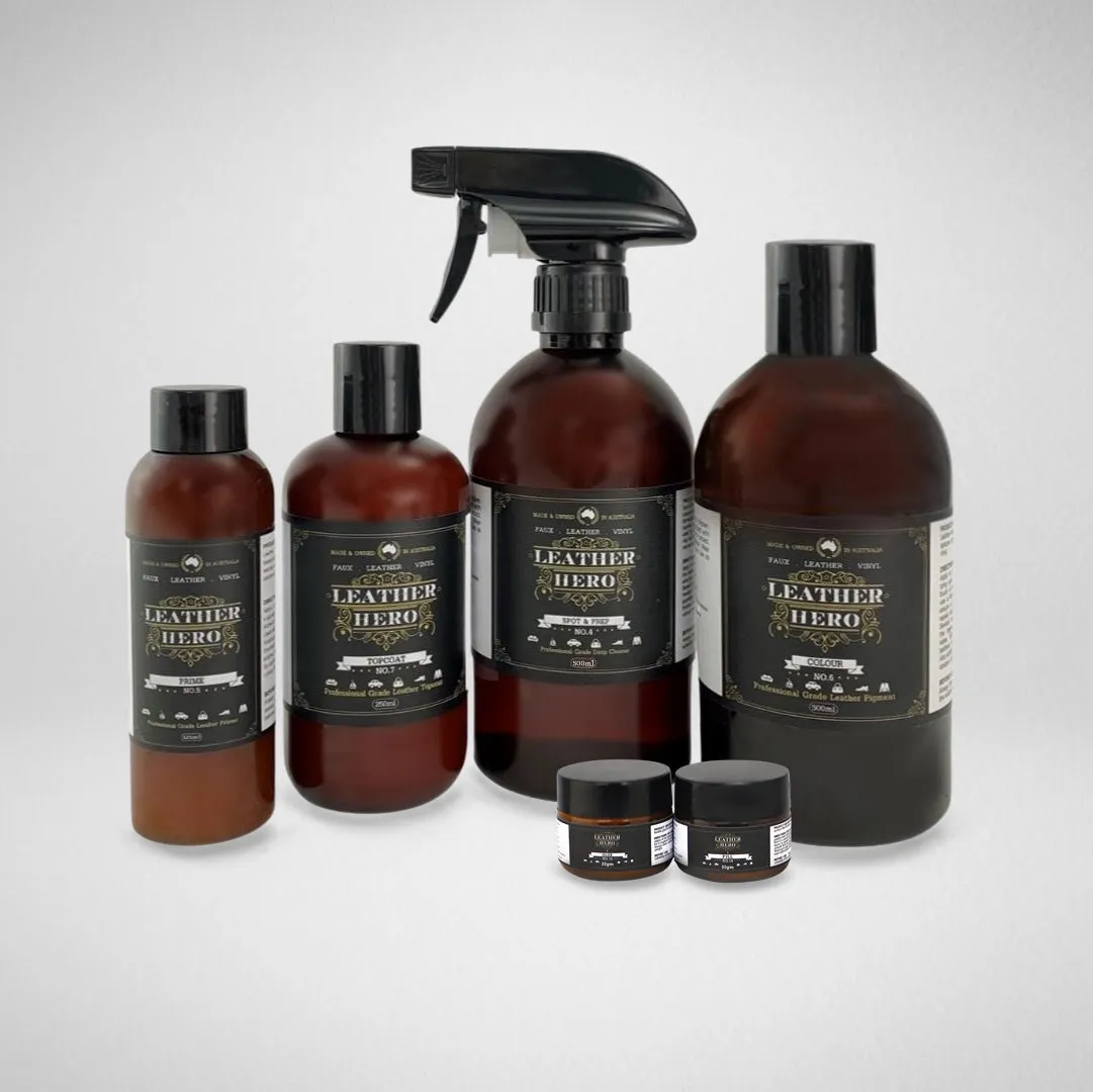 Leather Repair & Recolour Kit - Aniline Cedar