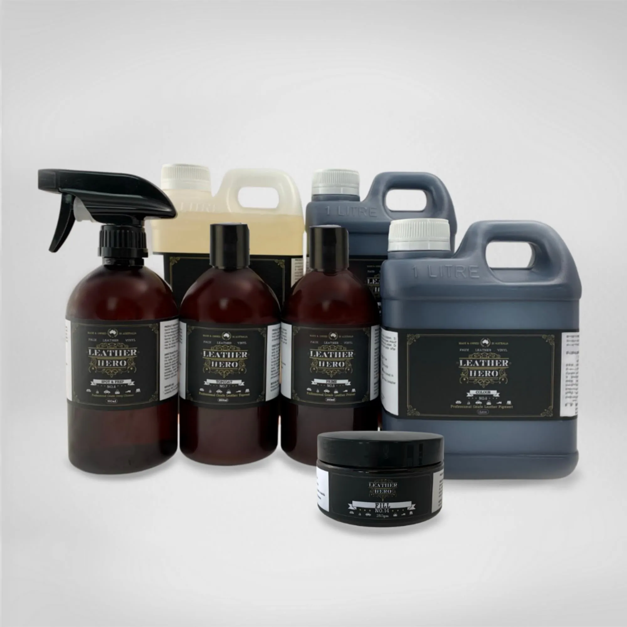 Leather Repair & Recolour Kit - Aniline Cedar