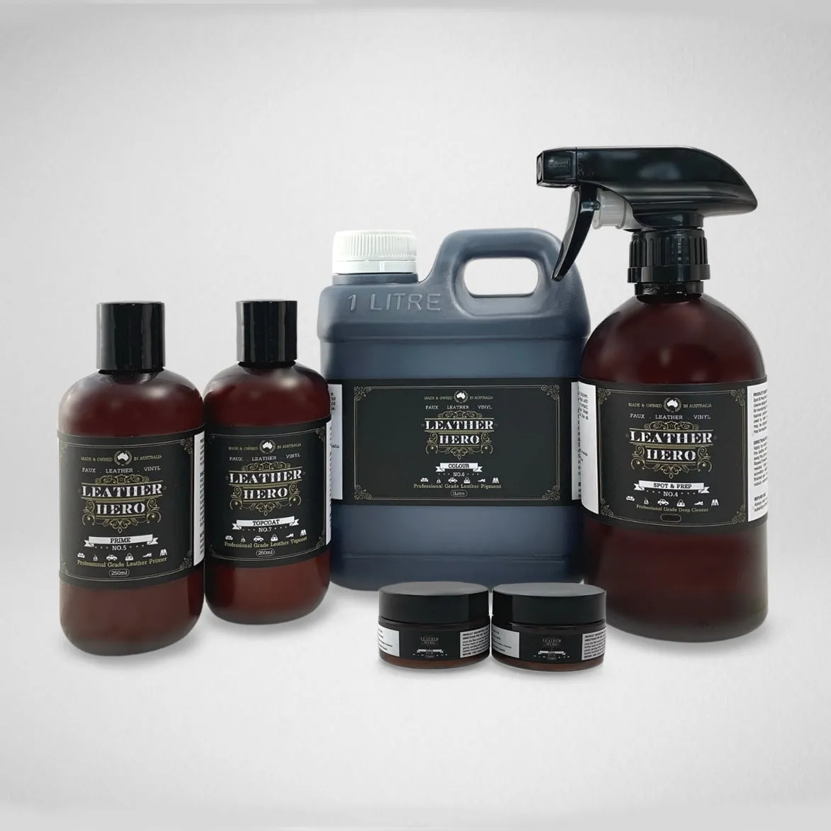 Leather Repair & Recolour Kit - Aniline Spice