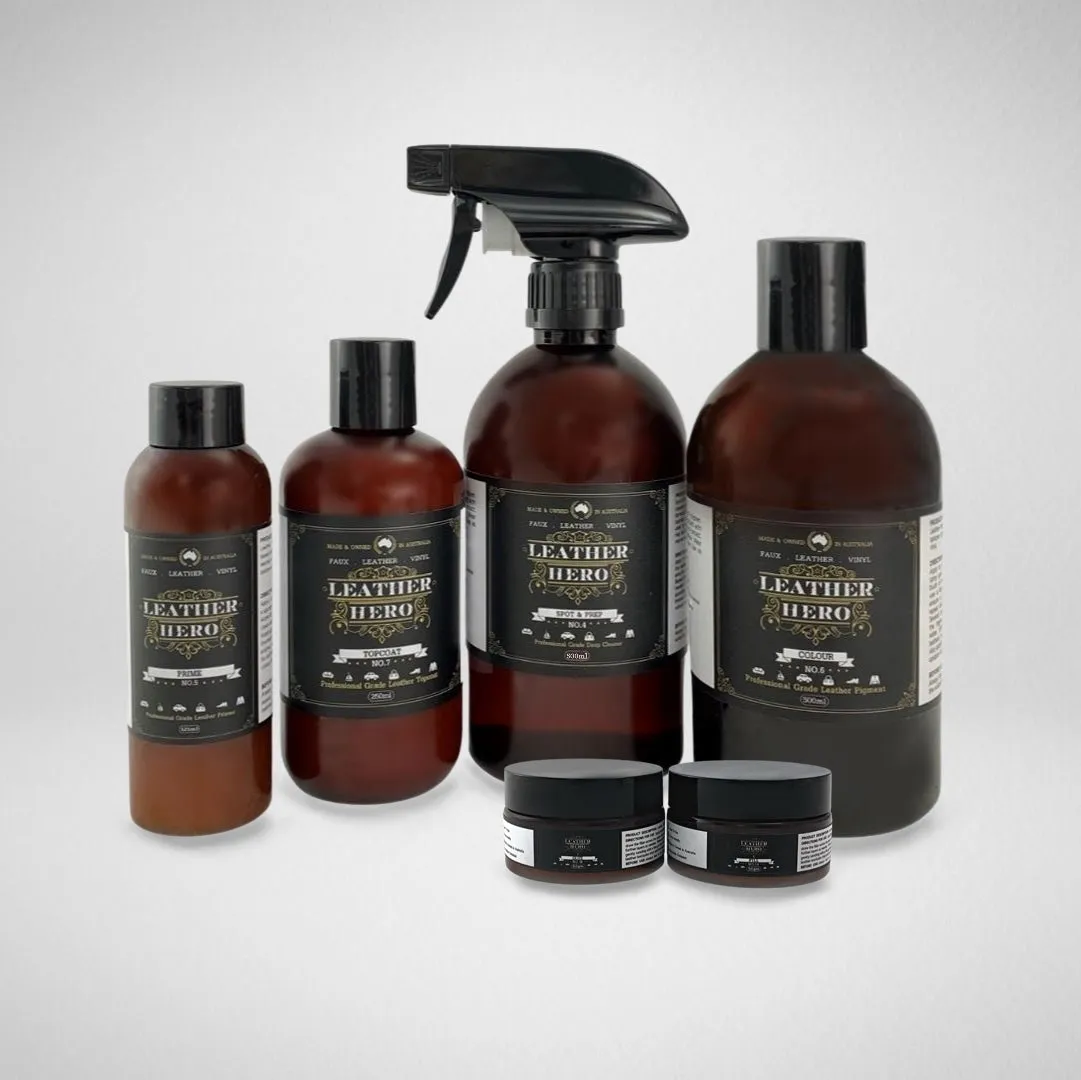 Leather Repair & Recolour Kit - Aniline Spice