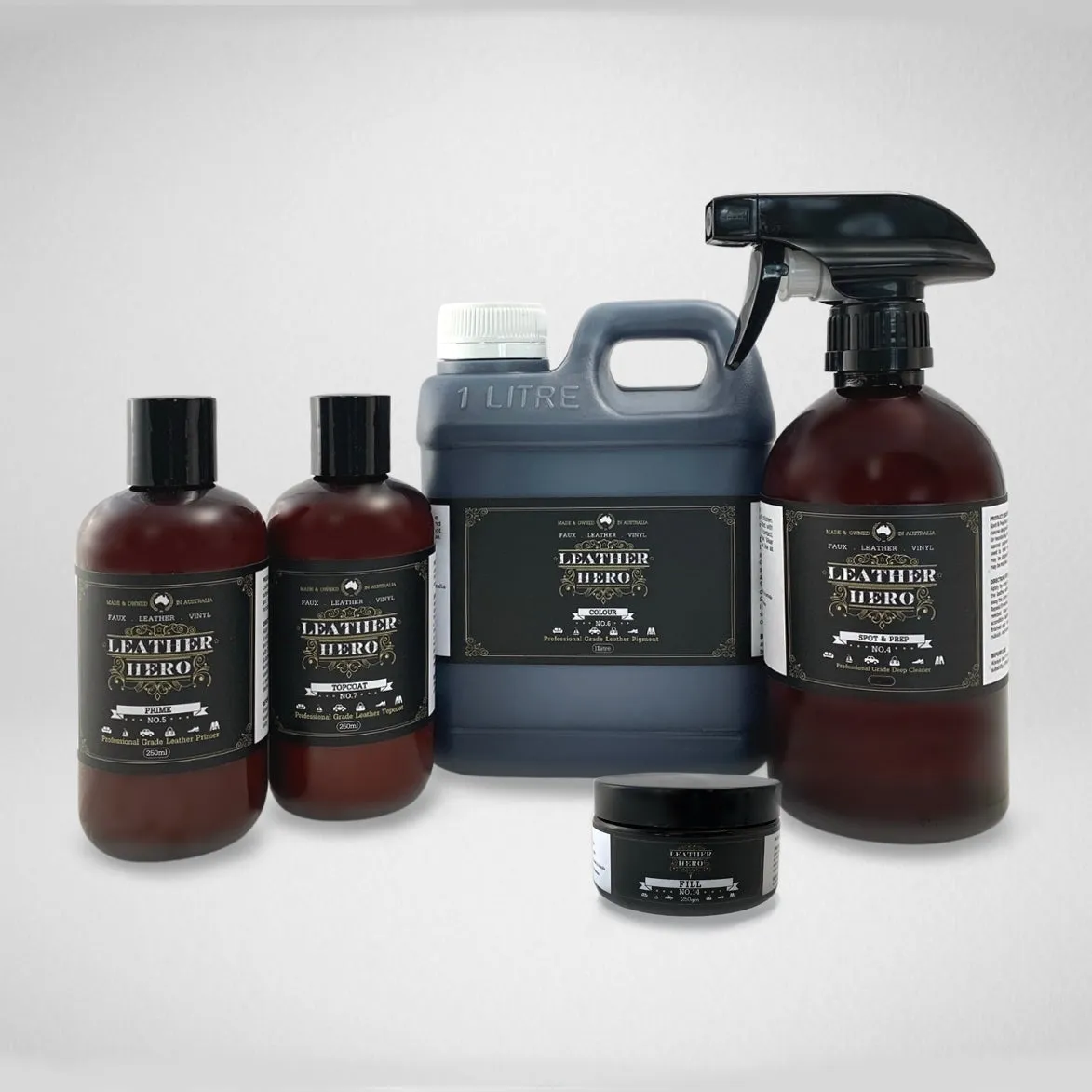 Leather Repair & Recolour Kit - Aniline Spice