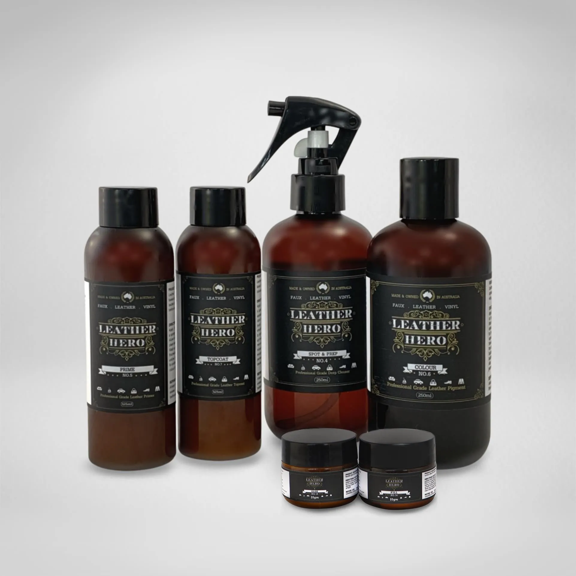 Leather Repair & Recolour Kit - Aniline Spice