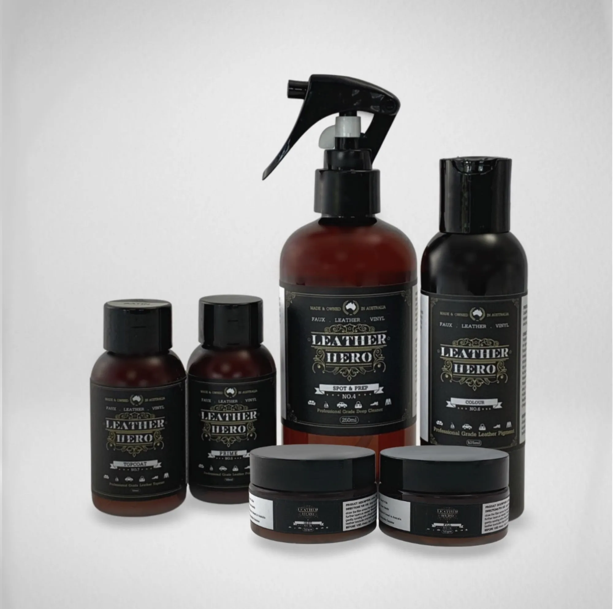 Leather Repair & Recolour Kit - Aniline Spice