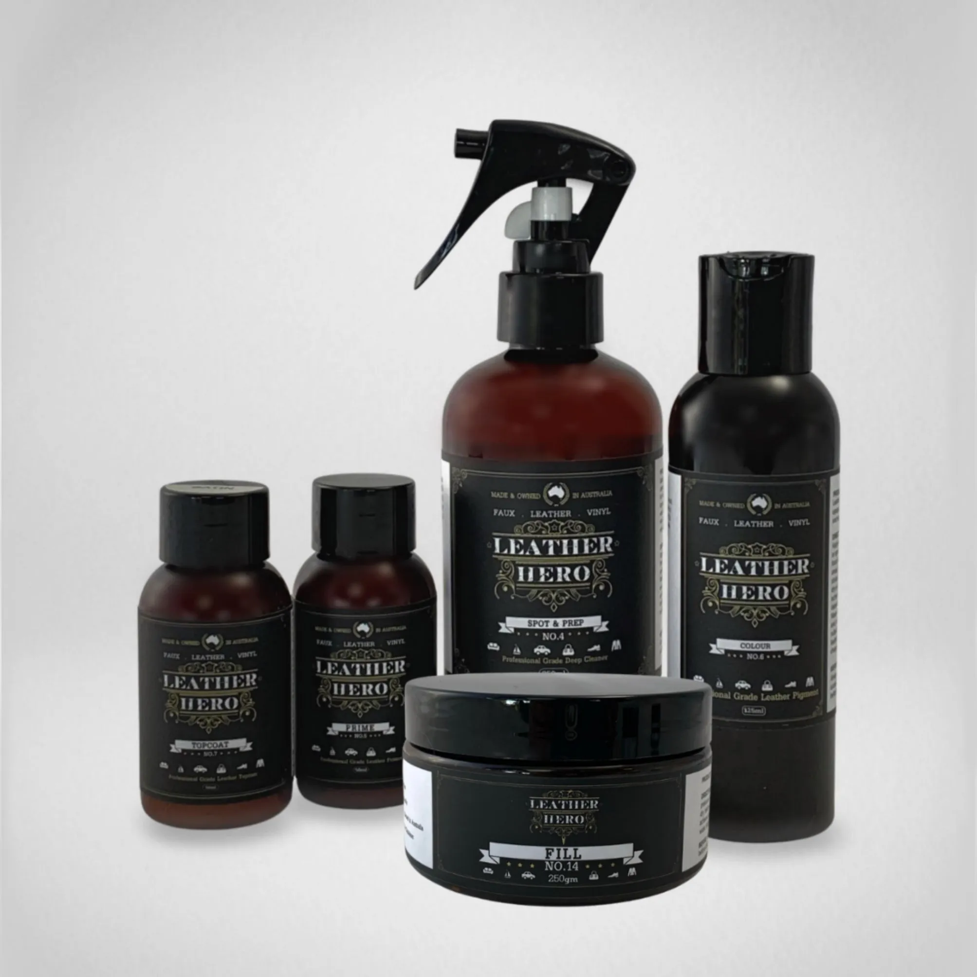 Leather Repair & Recolour Kit - Aniline Spice