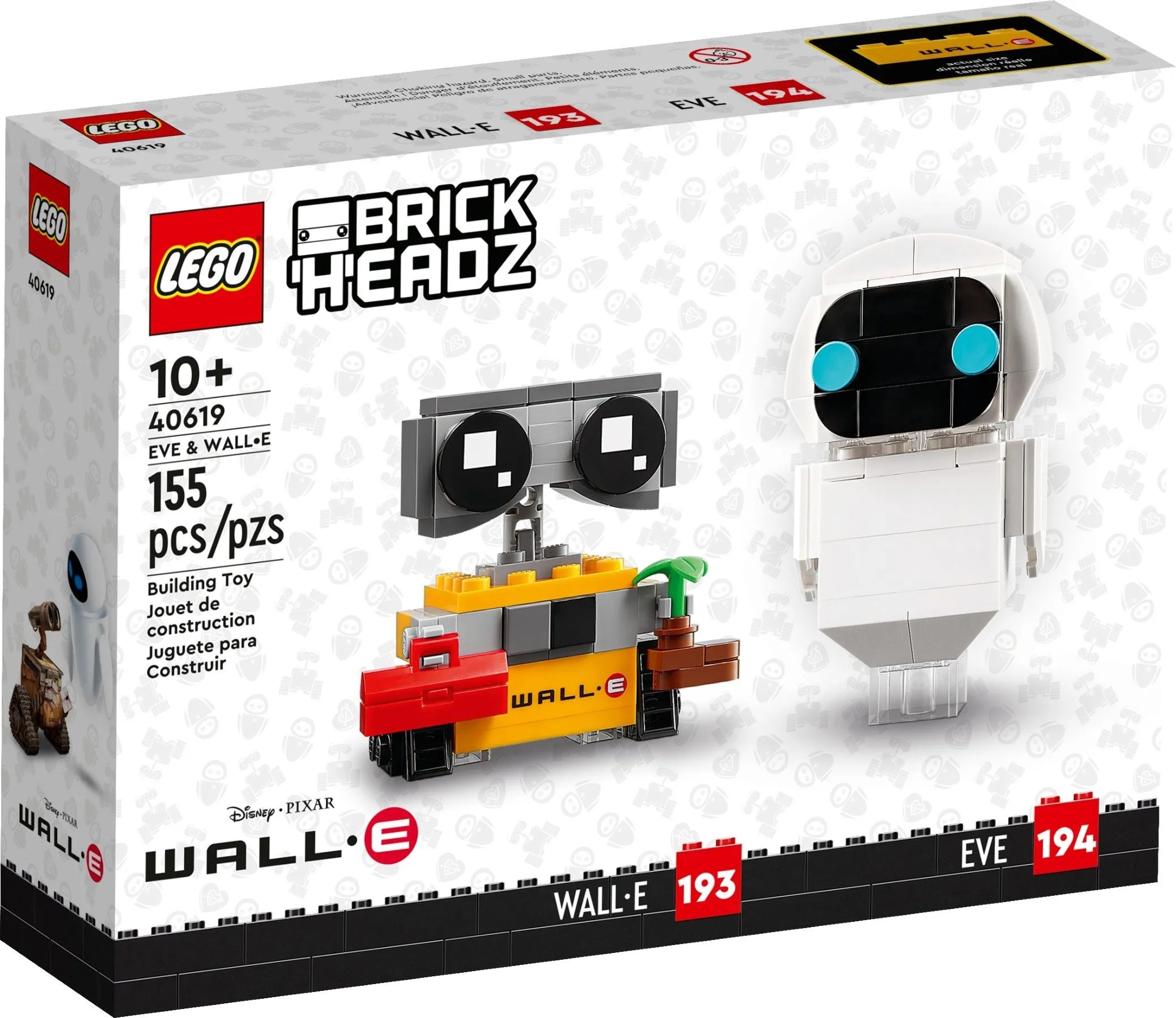 LEGO 40619: Brickheadz: EVE & WALL-E