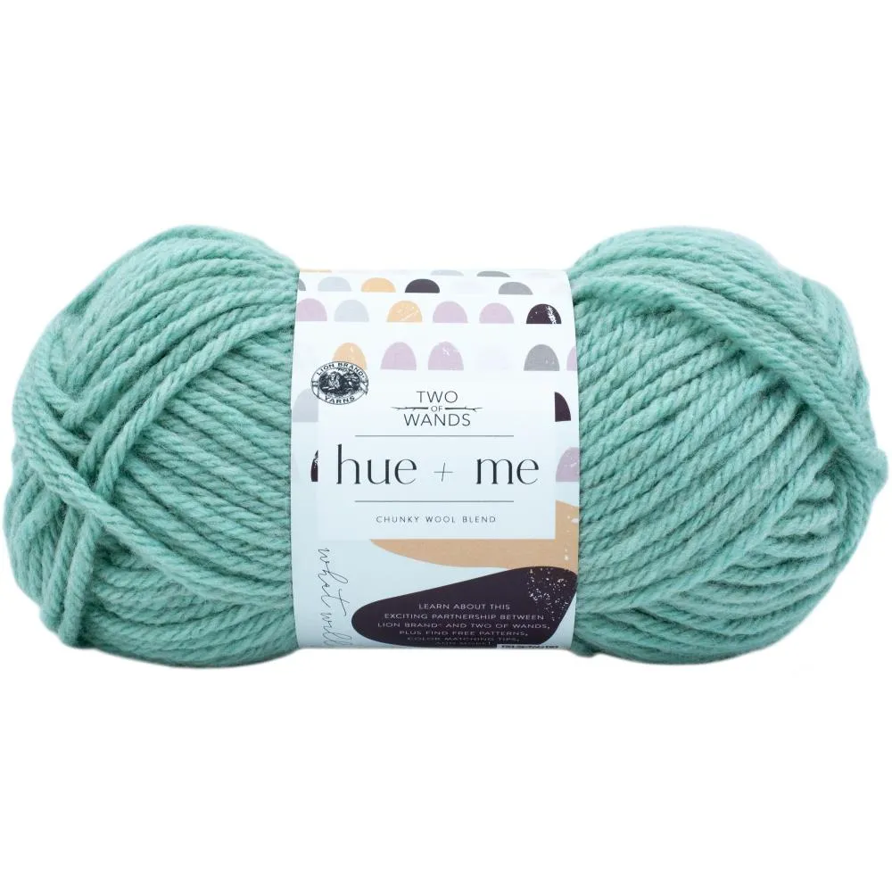 Lion Brand Hue & Me Yarn - Sea Glass - 4.4oz (125g) 137yd