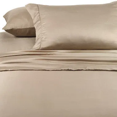 Luxury 800 TC 100% Egyptian Cotton Queen Sheet Set In Taupe