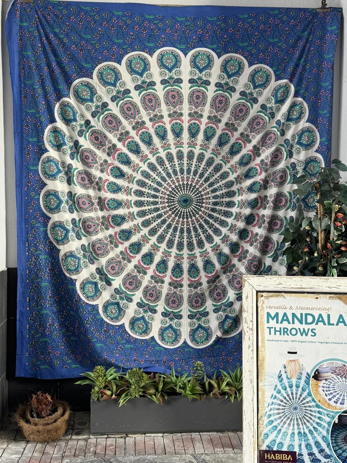 Mandala Queen Sheet Peacock