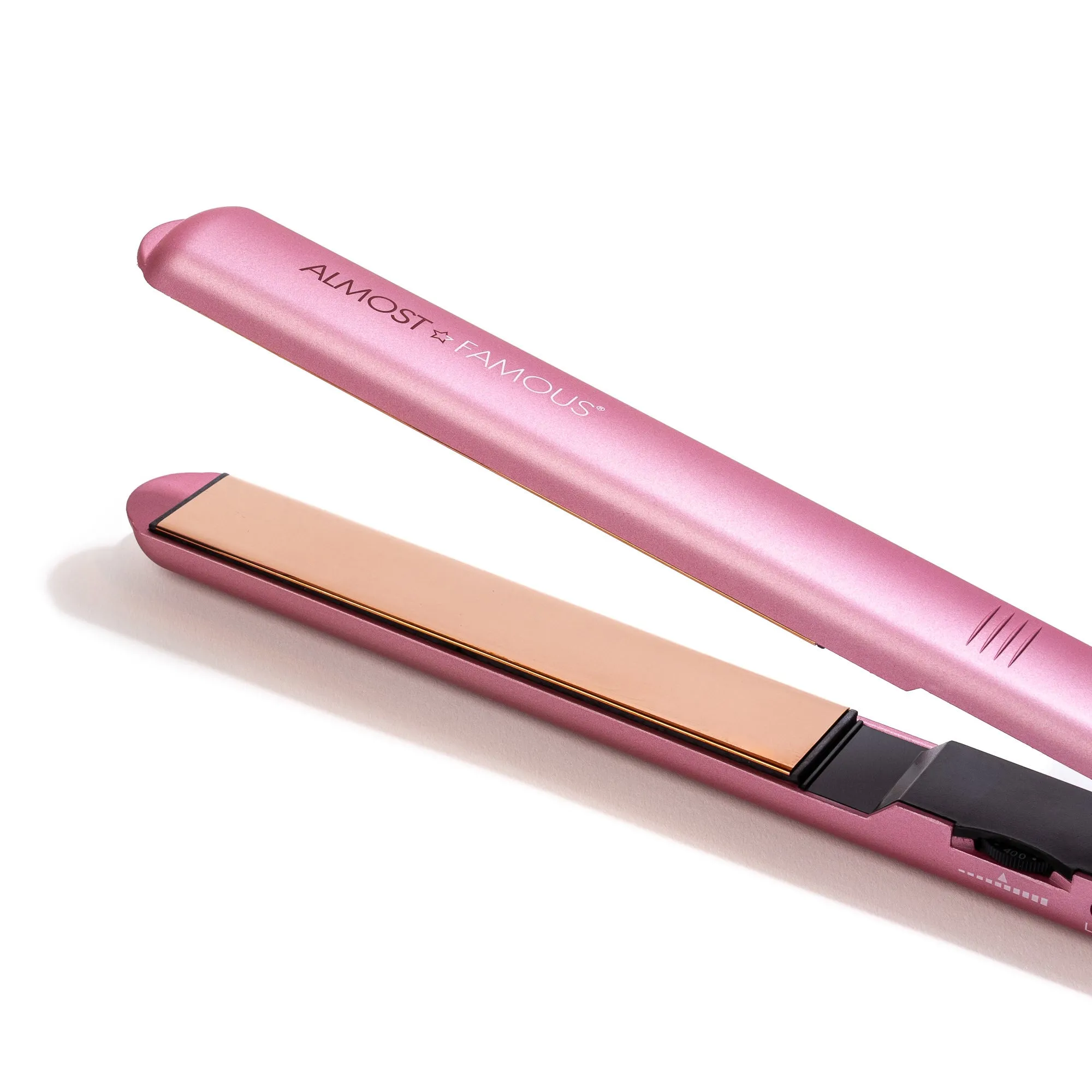 MaxLength 1" Flat Iron with Rose Gold Titanium Plates