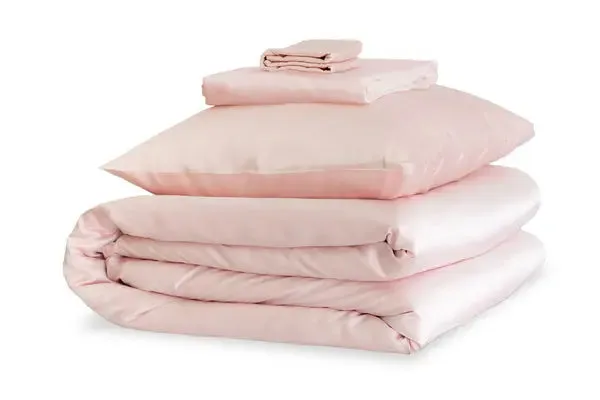 Mayfairsilk Precious Pink Silk Duvet Set