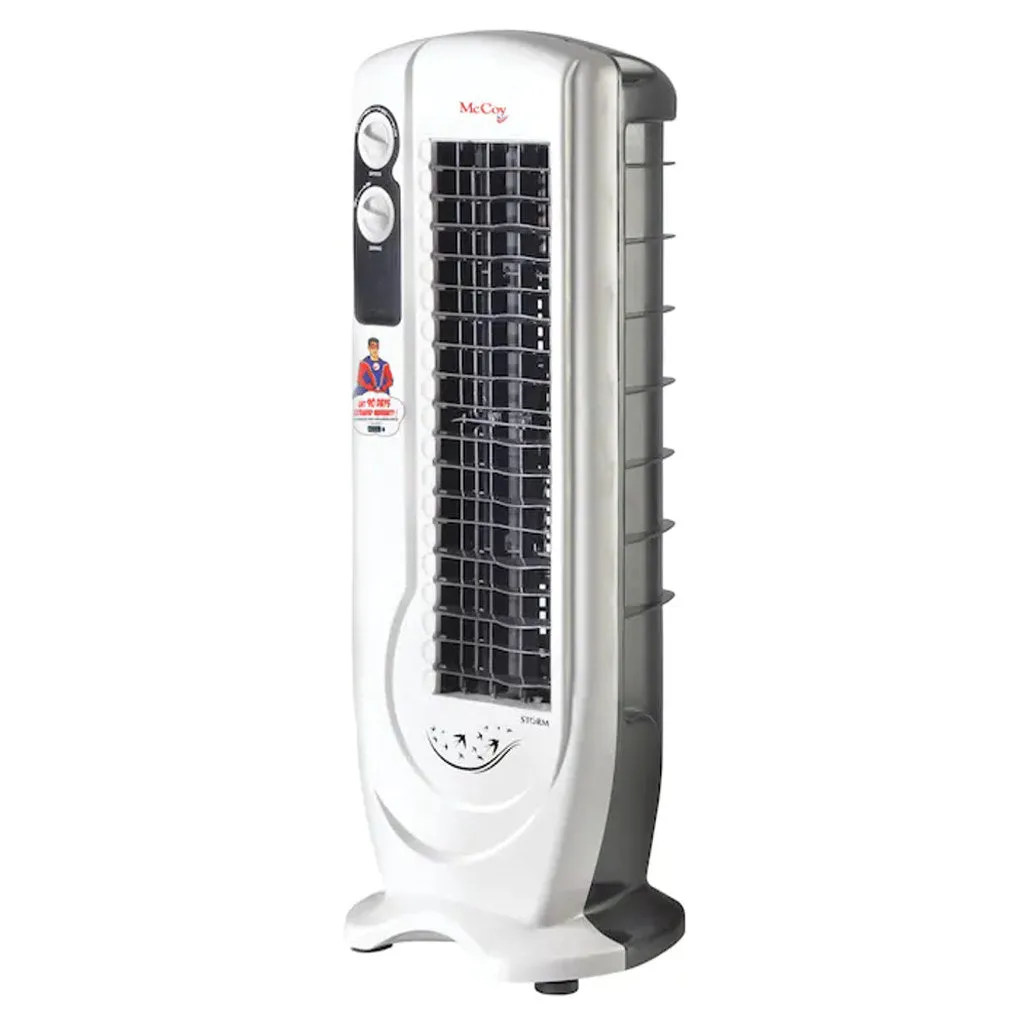 Mccoy Tower Fan White 150W Storm