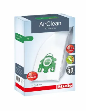 Miele U Airclean 3D Vacuum Bags