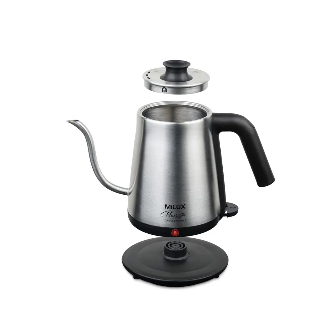 Milux MBK-080S 0.8L 1200W Brew Kettle (Stainless Steel)