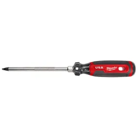 Milwaukee MT219 #3 Square 6" Cushion Grip Screwdriver (USA)