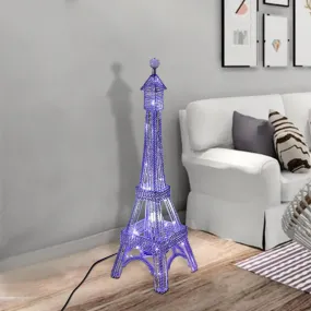 Modern Creative Decorative Aluminum Tower-Shaped LED Standing Floor Lamp