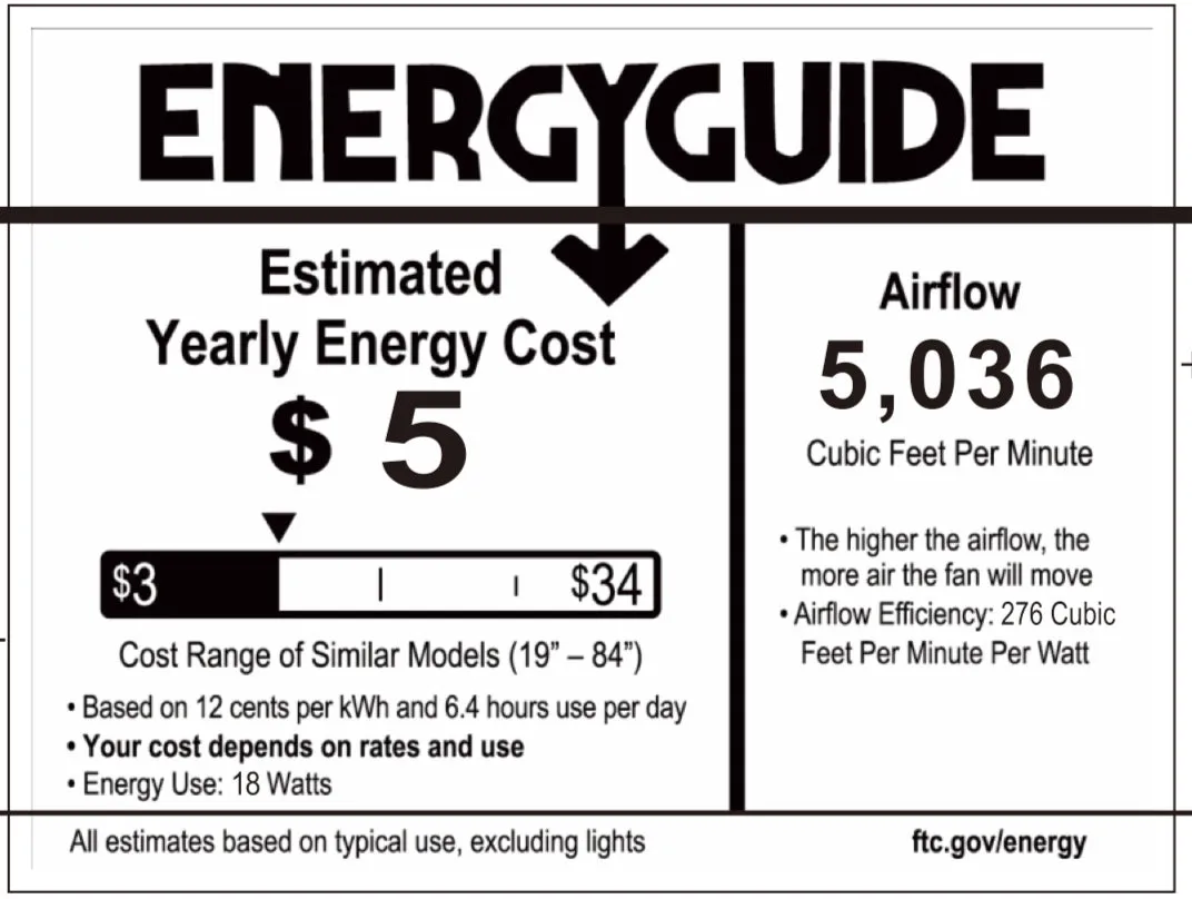 Modern Forms FR-W1814-60L Woody 60" Ceiling Fan with LED Light Kit