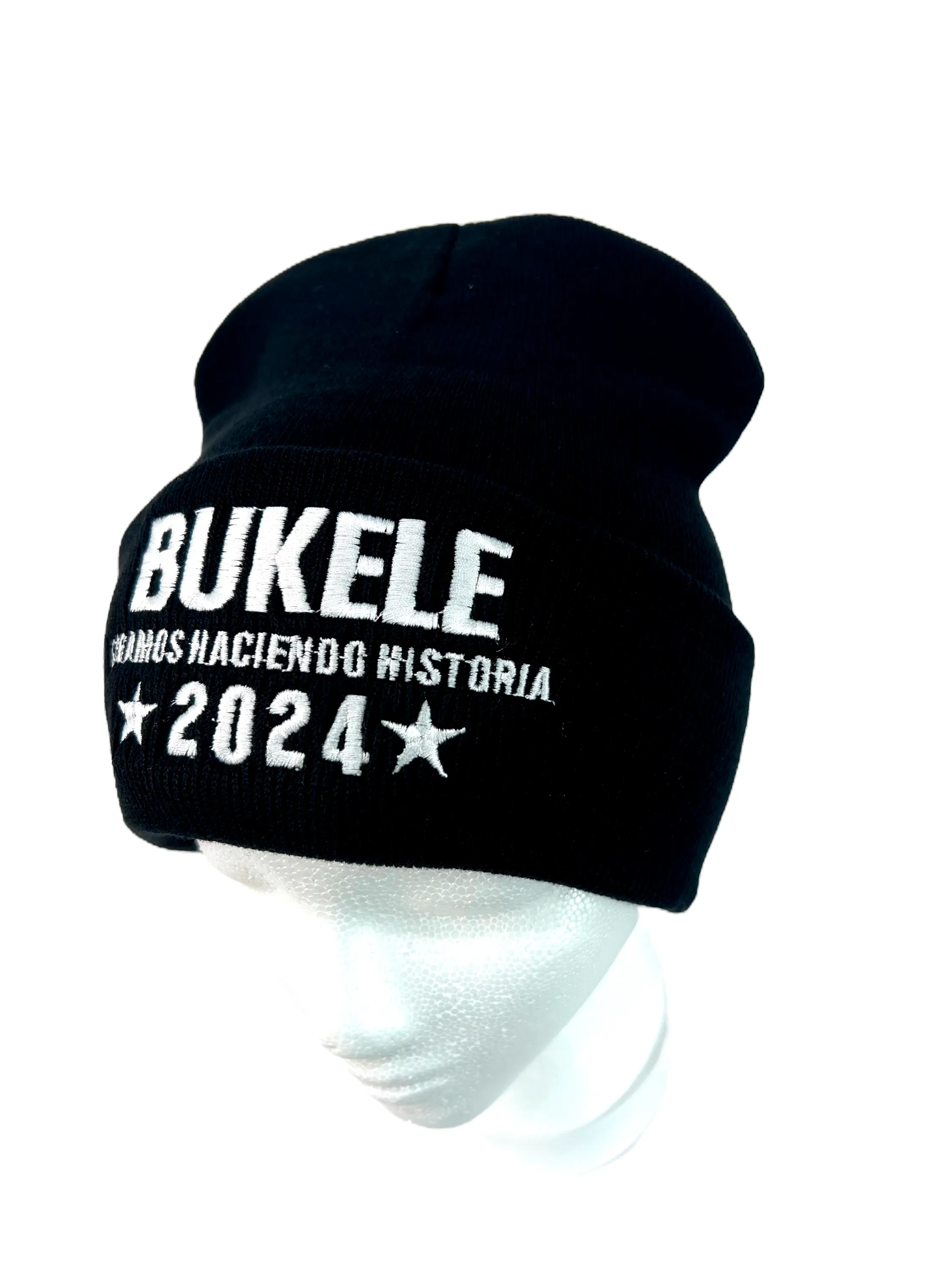 Nayib Bukele “Sigamos Haciendo Historia” Black Beanie- Unisex