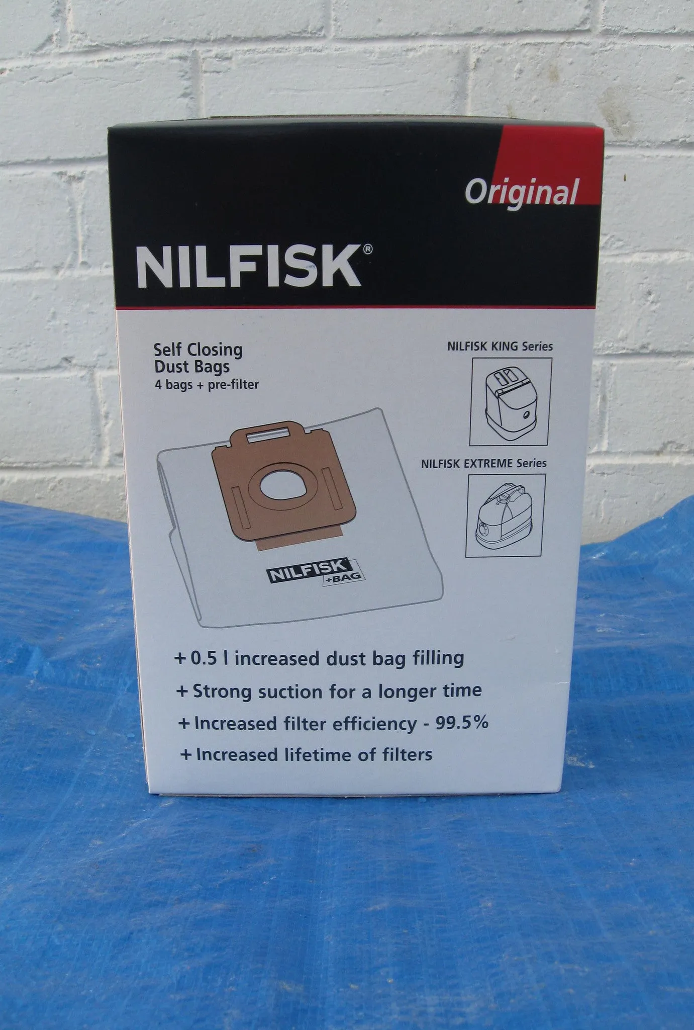 Nilfisk Extreme and King Synthetic Dustbags OBSOLETE See PN 107407940