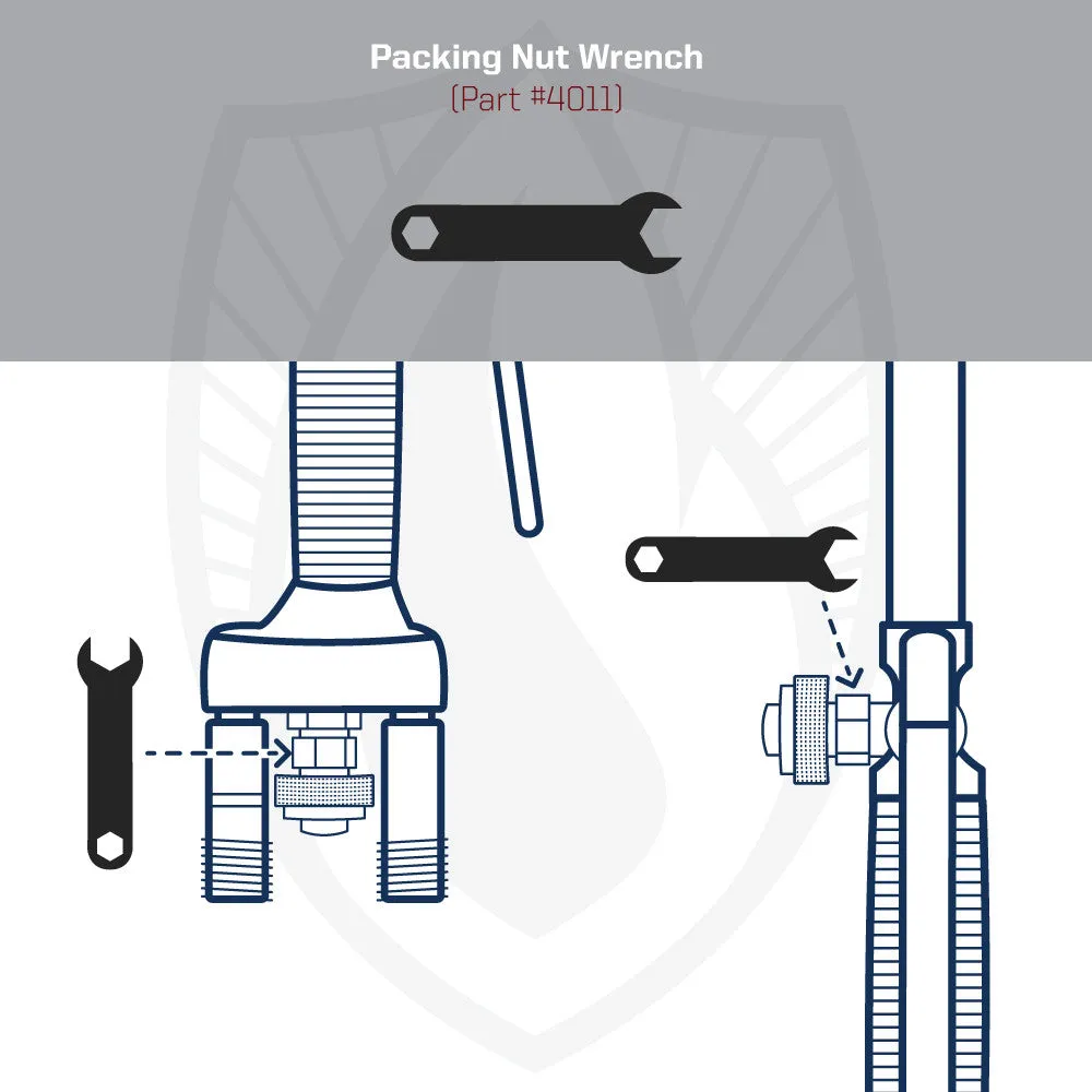 Packing Nut Wrench #4011